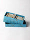 Blue Pottery Candle Holder Set